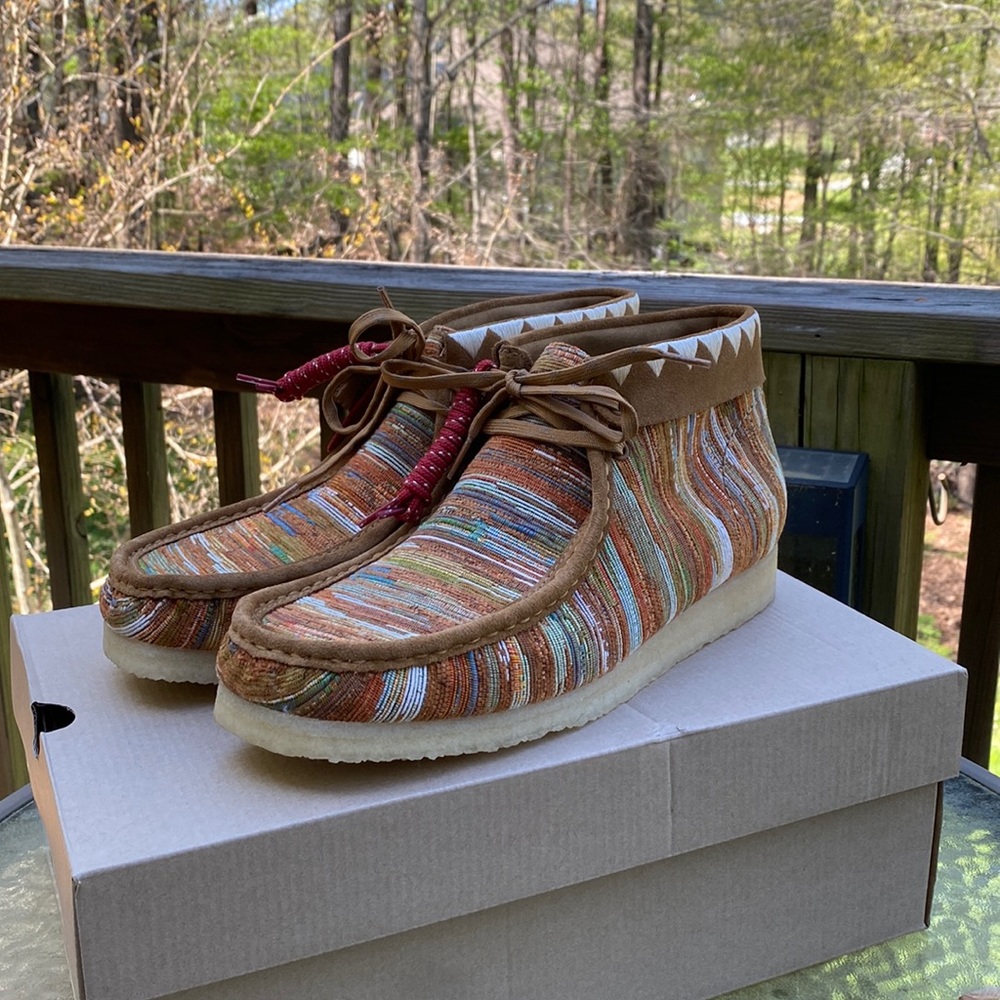 Clark Wallabee Ginger Boot